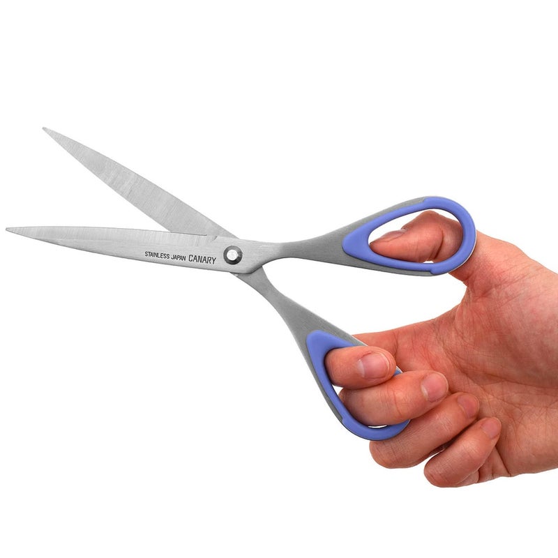 CANARY Japanese Office Scissors 6.8", All Metal Desk Scissors for Adult, Japanese Stainless Steel Blade, Made in JAPAN - Image 3